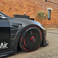 OnAir E3 Series Tesla Model 3 Full Air Suspension System (Fits RWD/AWD & Highland) Aftermarket Carbon Fiber Part / Bodykit - Robot Bodykits