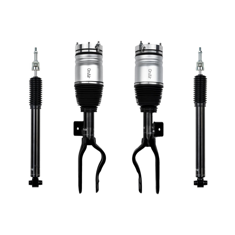 OnAir E3 Series Tesla Model 3/Y Front Strut & Rear Bag Kit (Fits RWD/AWD & Highland) Aftermarket Carbon Fiber Part / Bodykit - Robot Bodykits