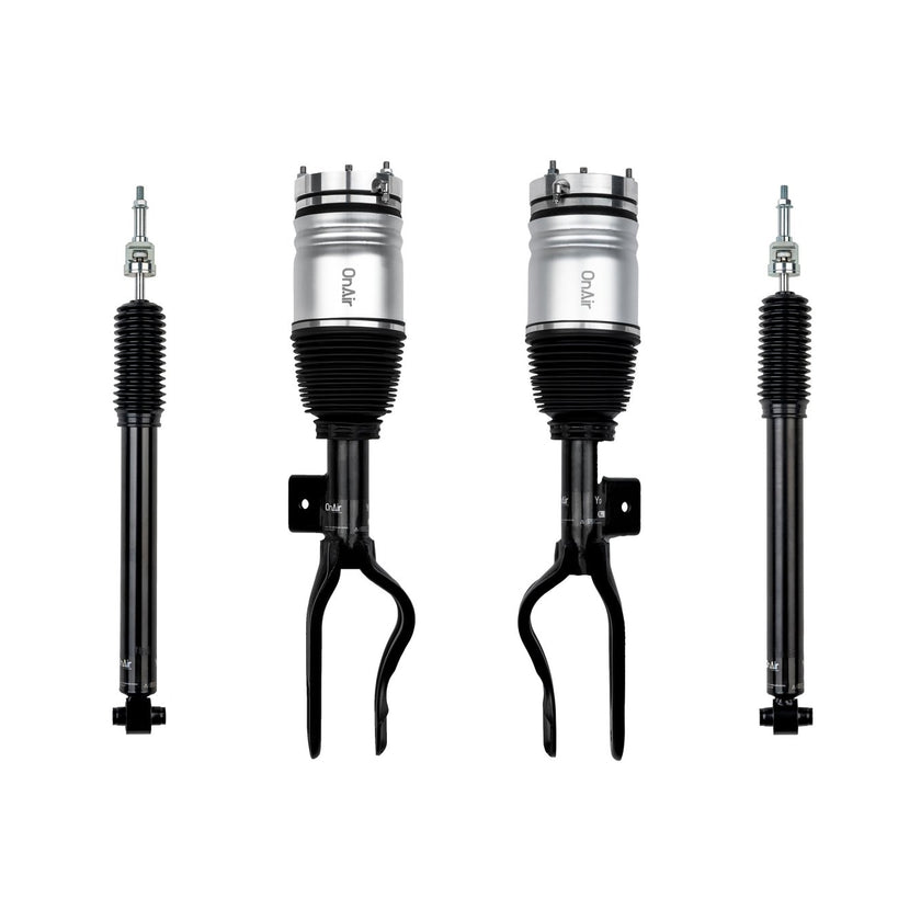 OnAir E3 Series Tesla Model 3/Y Front Strut & Rear Bag Kit (Fits RWD/AWD & Highland) Aftermarket Carbon Fiber Part / Bodykit - Robot Bodykits
