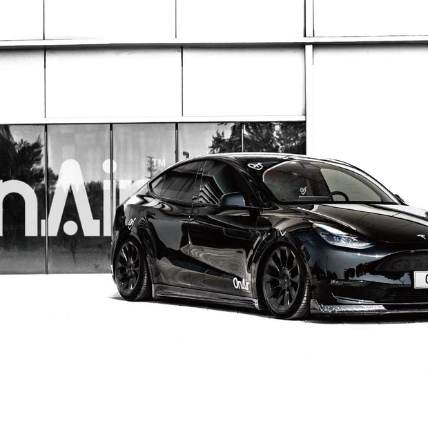 OnAir E3 Series Tesla Model Y Full Air Suspension System (Fits RWD / AWD) Aftermarket Carbon Fiber Part / Bodykit - Robot Bodykits