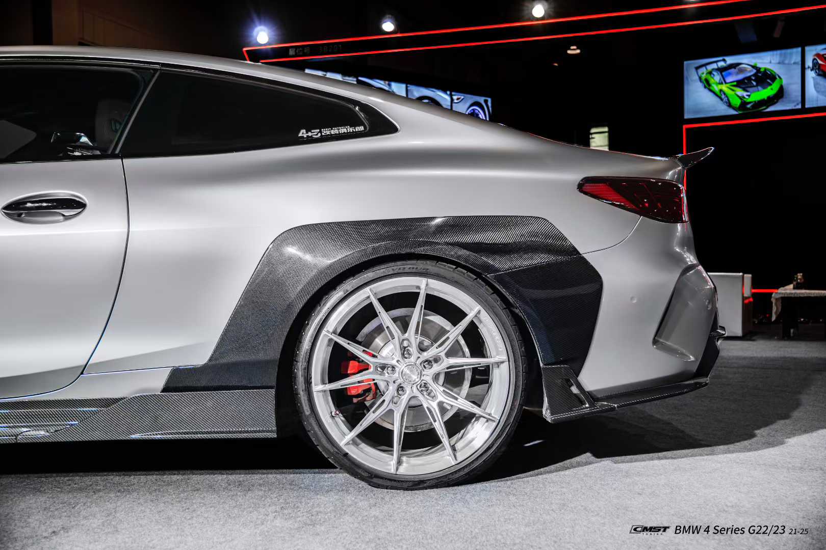Optional Add - On — CMST Widebody Fender Flares for BMW 4 Series G22 / G23 / G26 (2021–2025) Aftermarket Carbon Fiber Part / Bodykit - Robot Bodykits