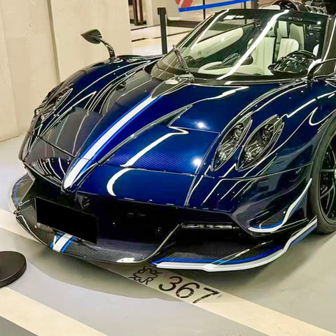 Pagani Huayra 2012–2018 OEM-Style Carbon Fibre Pacchetto Tempesta Front Lip Aftermarket Carbon Fiber Part / Bodykit - Robot Bodykits
