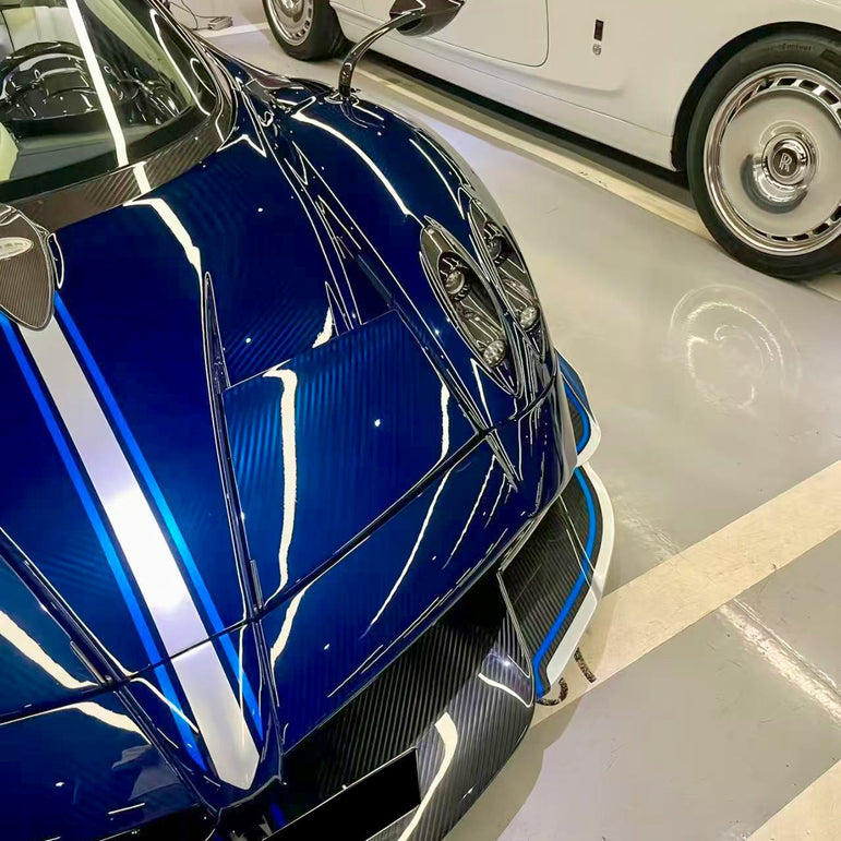 Pagani Huayra 2012–2018 OEM-Style Carbon Fibre Pacchetto Tempesta Front Lip Aftermarket Carbon Fiber Part / Bodykit - Robot Bodykits