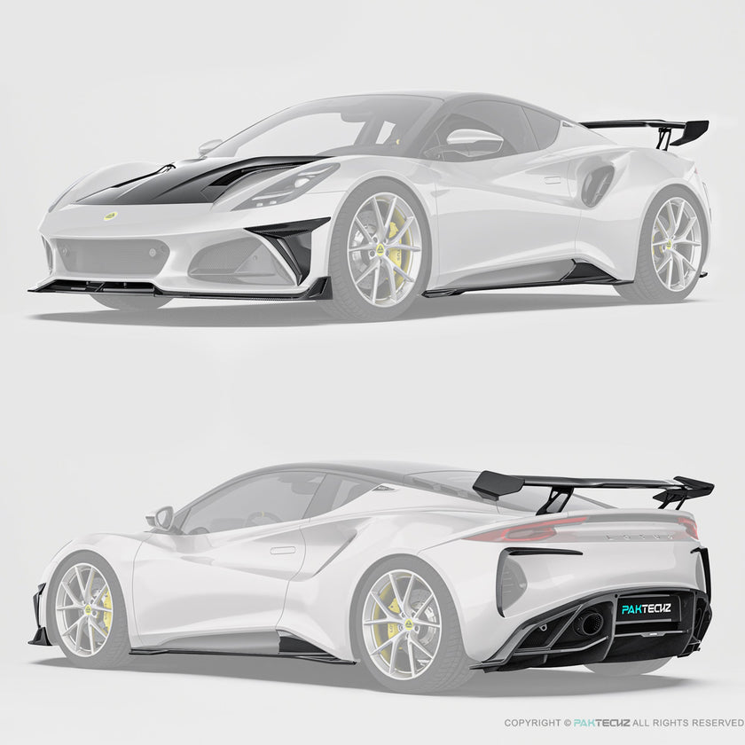PAKTECHZ Carbon Fiber Aero Body Kit for Lotus Emira Aftermarket Carbon Fiber Part / Bodykit - Robot Bodykits