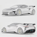 PAKTECHZ Carbon Fiber Aero Body Kit for Lotus Emira Aftermarket Carbon Fiber Part / Bodykit - Robot Bodykits