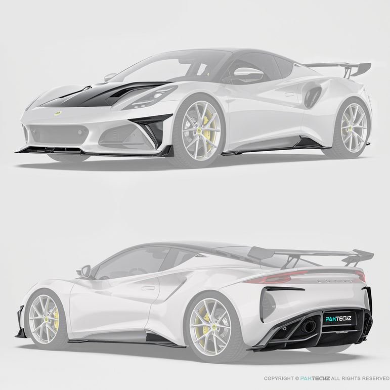 PAKTECHZ Carbon Fiber Aero Body Kit for Lotus Emira Aftermarket Carbon Fiber Part / Bodykit - Robot Bodykits