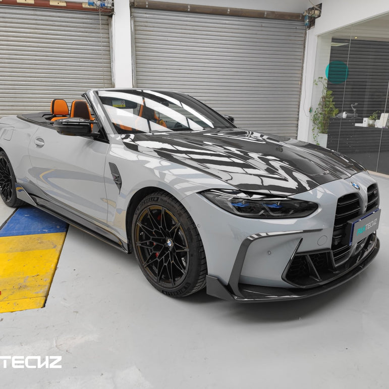PAKTECHZ Carbon Fiber Front Hood Bonnet for BMW M3 G80 / M4 G82 Aftermarket Carbon Fiber Part / Bodykit - Robot Bodykits