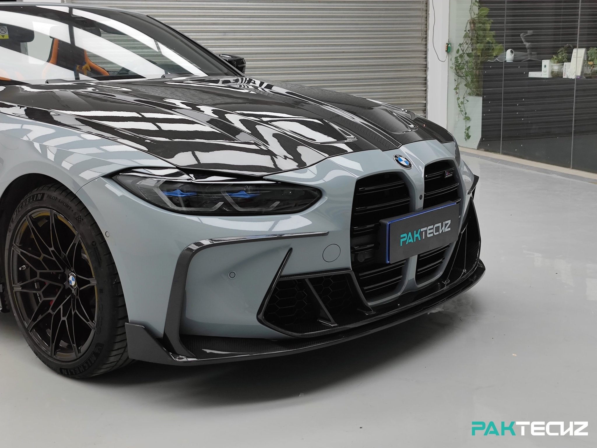 PAKTECHZ Carbon Fiber Front Hood Bonnet for BMW M3 G80 / M4 G82 Aftermarket Carbon Fiber Part / Bodykit - Robot Bodykits