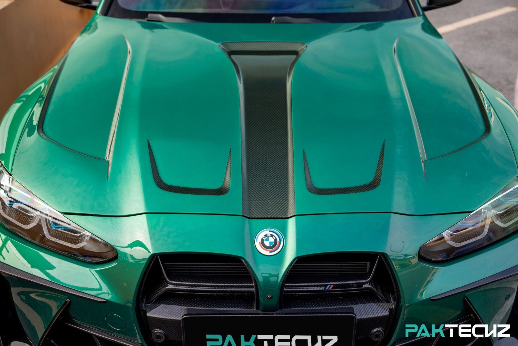 PAKTECHZ Carbon Fiber Front Hood Bonnet for BMW M3 G80 / M4 G82 Aftermarket Carbon Fiber Part / Bodykit - Robot Bodykits