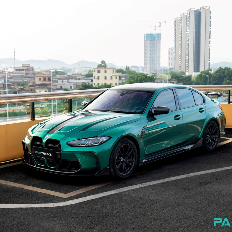 PAKTECHZ Carbon Fiber Front Hood Bonnet for BMW M3 G80 / M4 G82 Aftermarket Carbon Fiber Part / Bodykit - Robot Bodykits