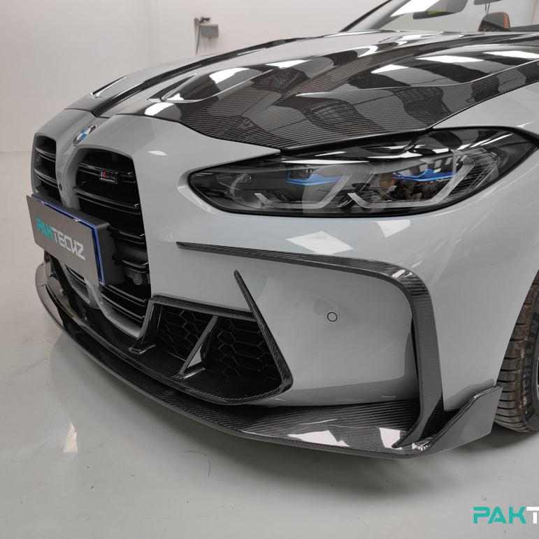 PAKTECHZ Carbon Fiber Front Hood Bonnet for BMW M3 G80 / M4 G82 Aftermarket Carbon Fiber Part / Bodykit - Robot Bodykits