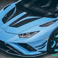 PAKTECHZ Carbon Fiber Front Hood Bonnet for Lamborghini Huracan LP580 LP610 EVO Aftermarket Carbon Fiber Part / Bodykit - Robot Bodykits