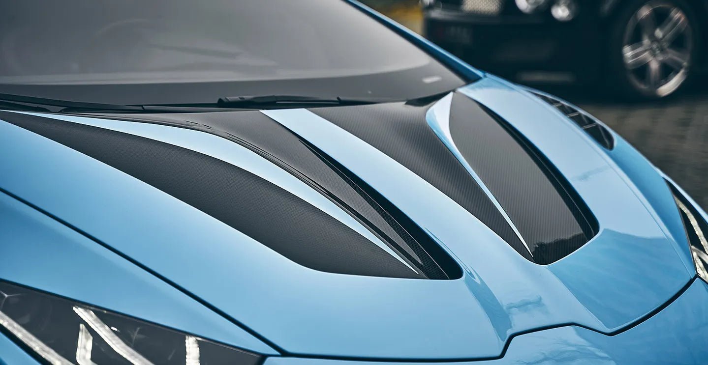 PAKTECHZ Carbon Fiber Front Hood Bonnet for Lamborghini Huracan LP580 LP610 EVO Aftermarket Carbon Fiber Part / Bodykit - Robot Bodykits