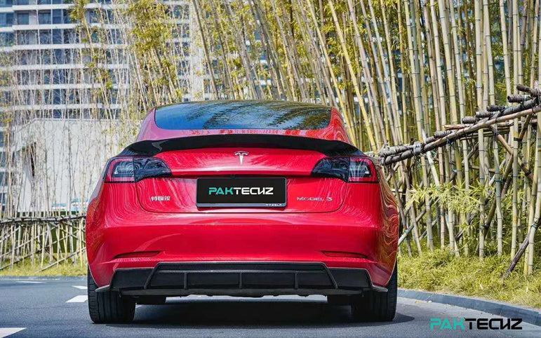 PAKTECHZ Dry Carbon Fibre Bodykit for for Tesla Model 3 2017 - 2023 Aftermarket Carbon Fiber Part / Bodykit - Robot Bodykits