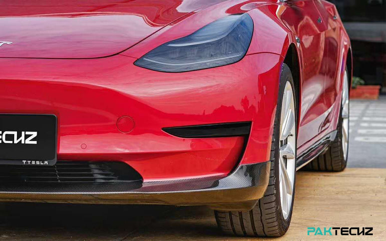 PAKTECHZ Dry Carbon Fibre Bodykit for for Tesla Model 3 2017 - 2023 Aftermarket Carbon Fiber Part / Bodykit - Robot Bodykits
