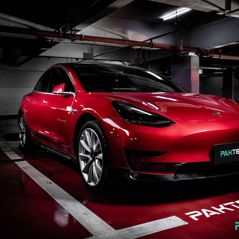 PAKTECHZ Dry Carbon Fibre Bodykit for for Tesla Model 3 2017 - 2023 Aftermarket Carbon Fiber Part / Bodykit - Robot Bodykits
