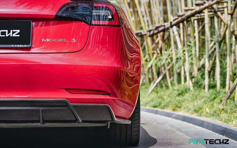 PAKTECHZ Dry Carbon Fibre Bodykit for for Tesla Model 3 2017 - 2023 Aftermarket Carbon Fiber Part / Bodykit - Robot Bodykits