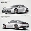 Paktechz Porsche 911 992.1 Carrera, Carrera S Full Dry Carbon Aerodynamics kit 2019-2024 Aftermarket Carbon Fiber Part / Bodykit - Robot Bodykits