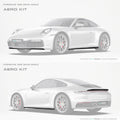 Paktechz Porsche 911 992.1 Carrera, Carrera S Full Dry Carbon Aerodynamics kit 2019-2024 Aftermarket Carbon Fiber Part / Bodykit - Robot Bodykits