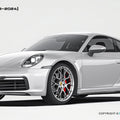 Paktechz Porsche 911 992.1 Carrera, Carrera S Full Dry Carbon Aerodynamics kit 2019-2024 Aftermarket Carbon Fiber Part / Bodykit - Robot Bodykits