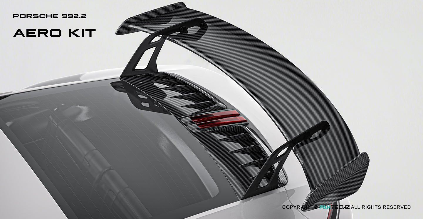 Paktechz Porsche 992.2 Full Dry - Carbon (Prepreg) Aerodynamics Kit Aftermarket Carbon Fiber Part / Bodykit - Robot Bodykits