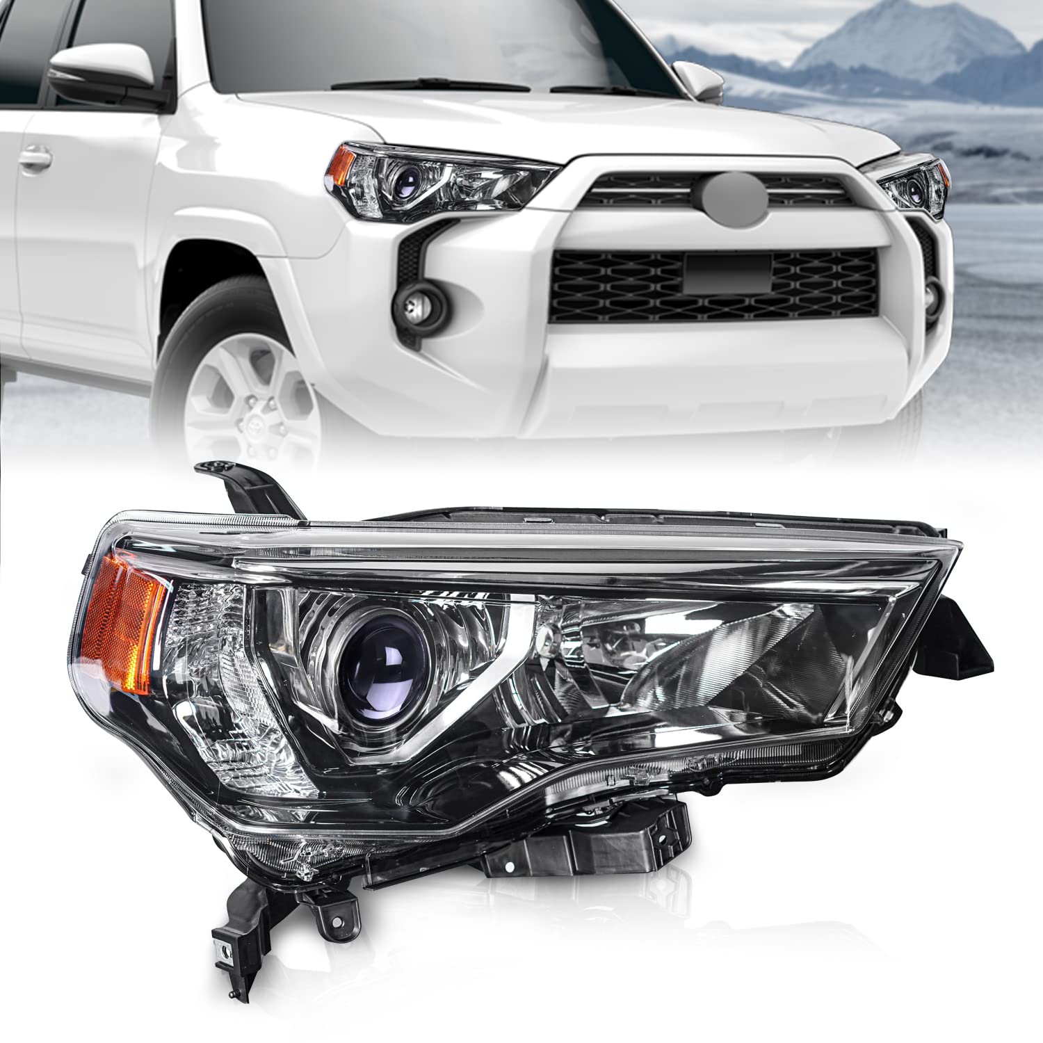 Headlights Assembly For Toyota 4Runner 2014-2022(OE Style)