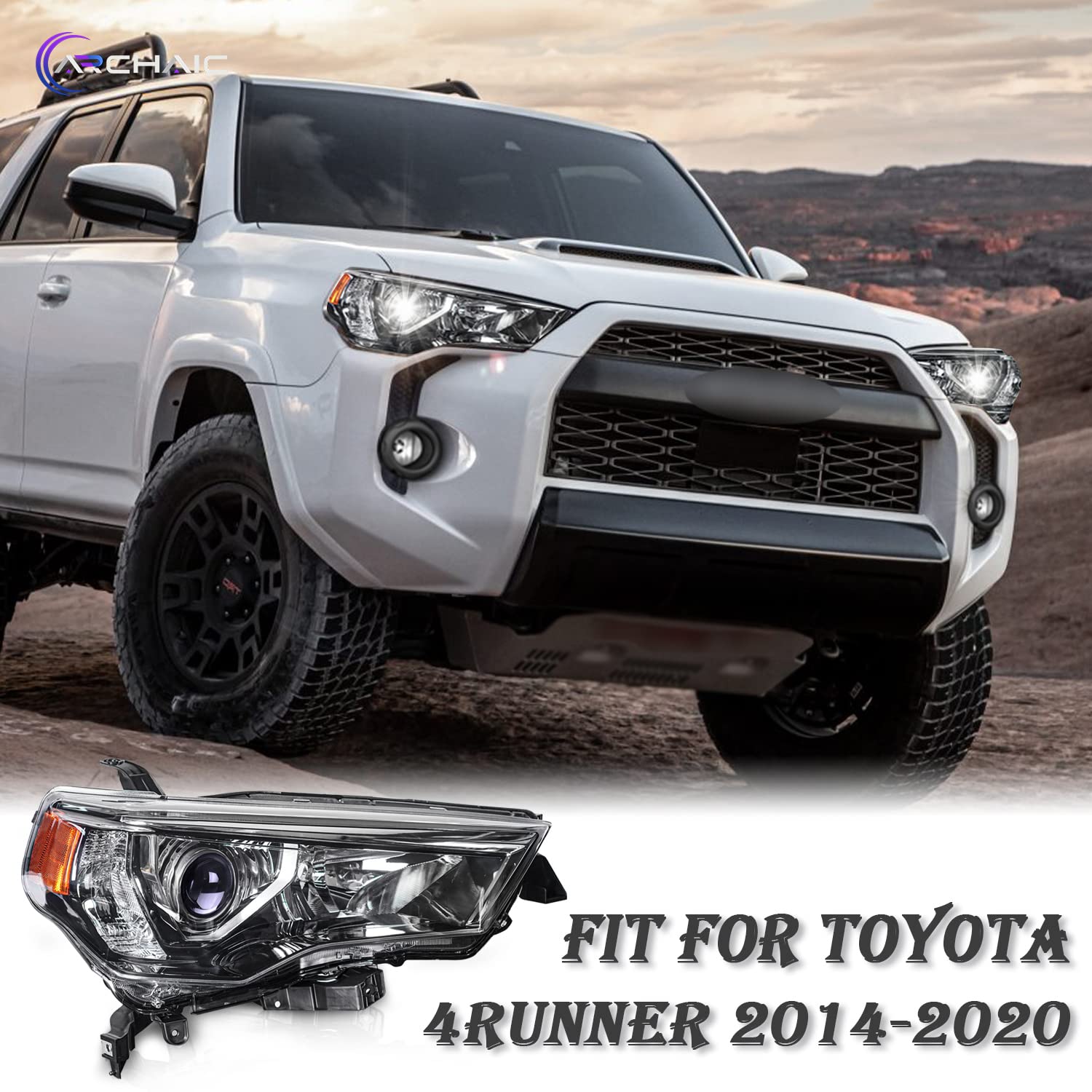 Headlights Assembly For Toyota 4Runner 2014-2022(OE Style)