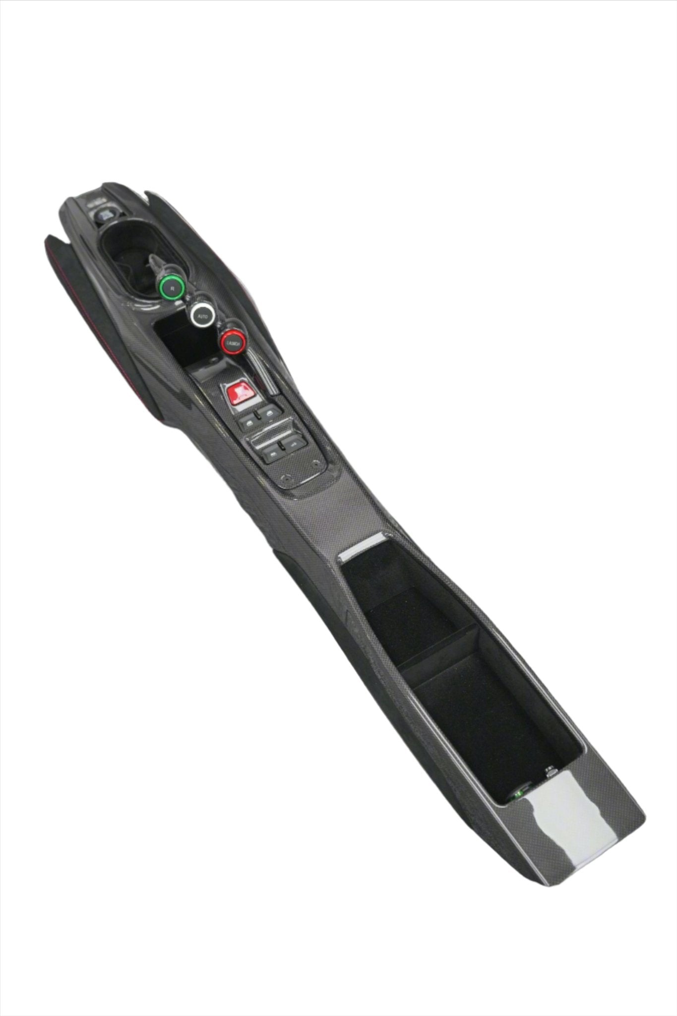 Pista Style Centre Console for Ferrari GTB / Spyder (LHD & RHD) Aftermarket Carbon Fiber Part / Bodykit - Robot Bodykits