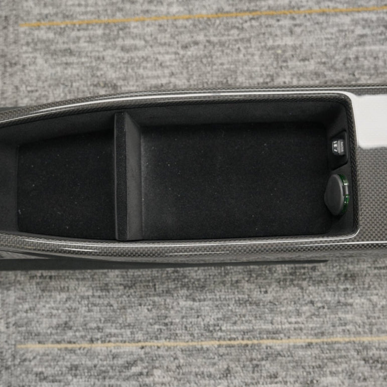 Pista Style Centre Console for Ferrari GTB / Spyder (LHD & RHD) Aftermarket Carbon Fiber Part / Bodykit - Robot Bodykits