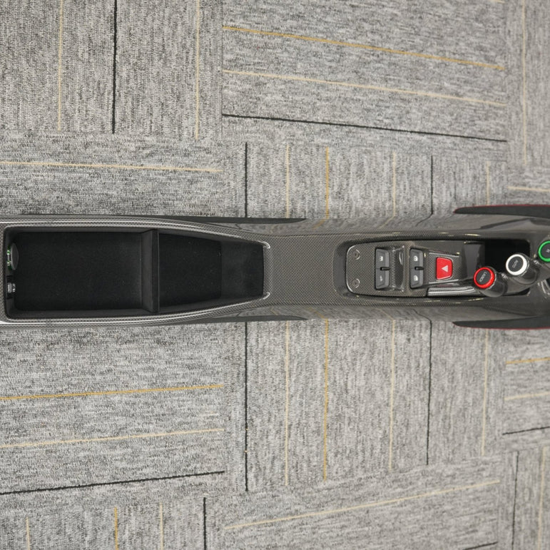 Pista Style Centre Console for Ferrari GTB / Spyder (LHD & RHD) Aftermarket Carbon Fiber Part / Bodykit - Robot Bodykits