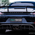 Porsche 718 2016 - 2020 Porsche Cayman / Boxster (GTS is not suitable) Paktechz Full Dry Carbon Aerodynamics kit Aftermarket Carbon Fiber Part / Bodykit - Robot Bodykits