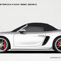 Porsche 718 2016 - 2020 Porsche Cayman / Boxster (GTS is not suitable) Paktechz Full Dry Carbon Aerodynamics kit Aftermarket Carbon Fiber Part / Bodykit - Robot Bodykits