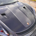 Porsche 718 / 981 / 991.1 / 991.2 Dry - Carbon (Prepreg) GT4 RS Style Bonnet Aftermarket Carbon Fiber Part / Bodykit - Robot Bodykits