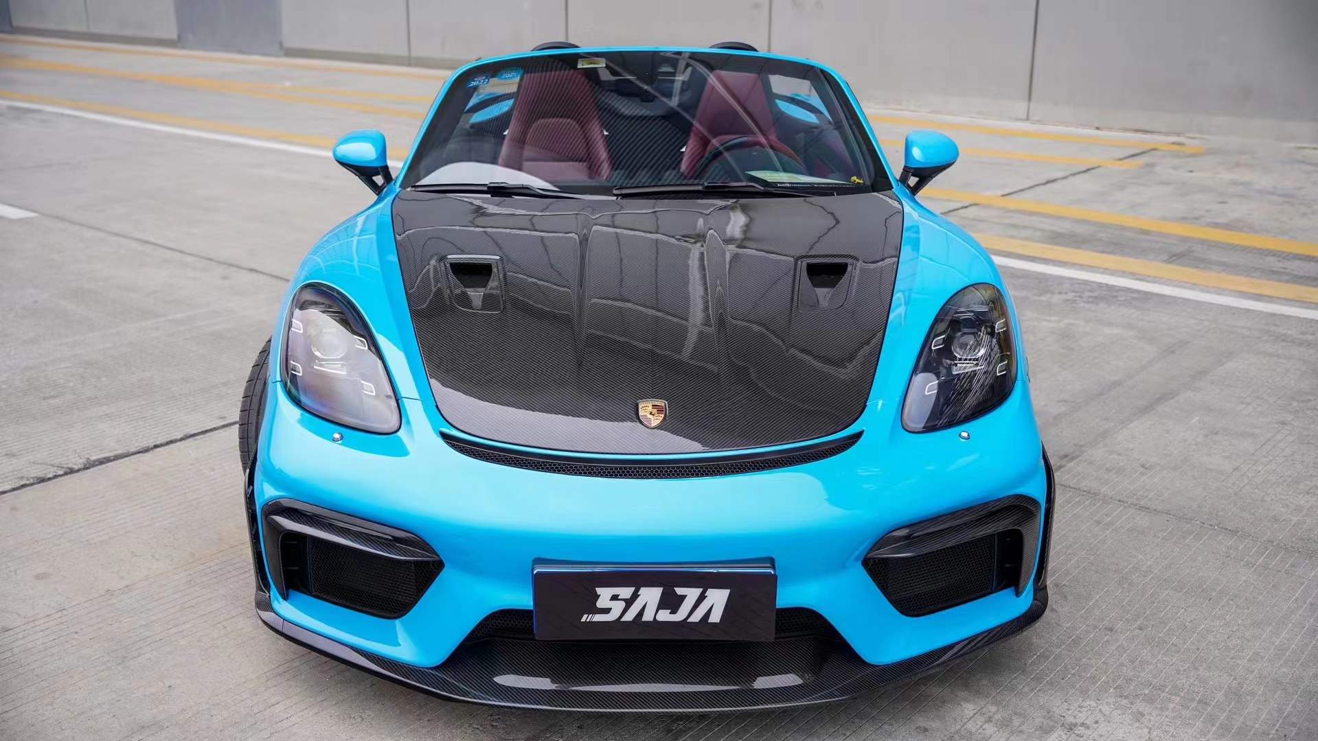 Porsche 718 / 981 / 991.1 / 991.2 Dry - Carbon (Prepreg) GT4 RS Style Bonnet Aftermarket Carbon Fiber Part / Bodykit - Robot Bodykits