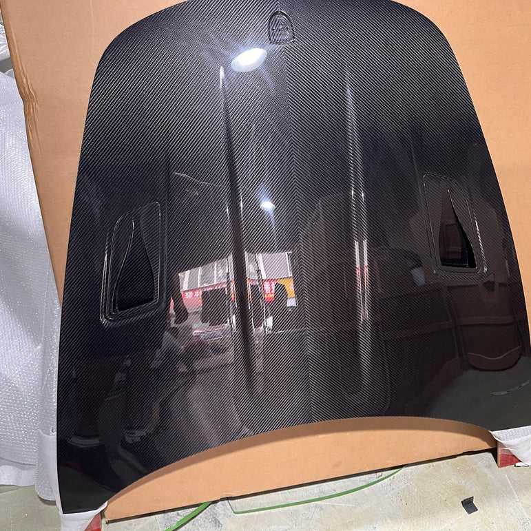 Porsche 718 / 981 / 991.1 / 991.2 Dry - Carbon (Prepreg) GT4 RS Style Bonnet Aftermarket Carbon Fiber Part / Bodykit - Robot Bodykits