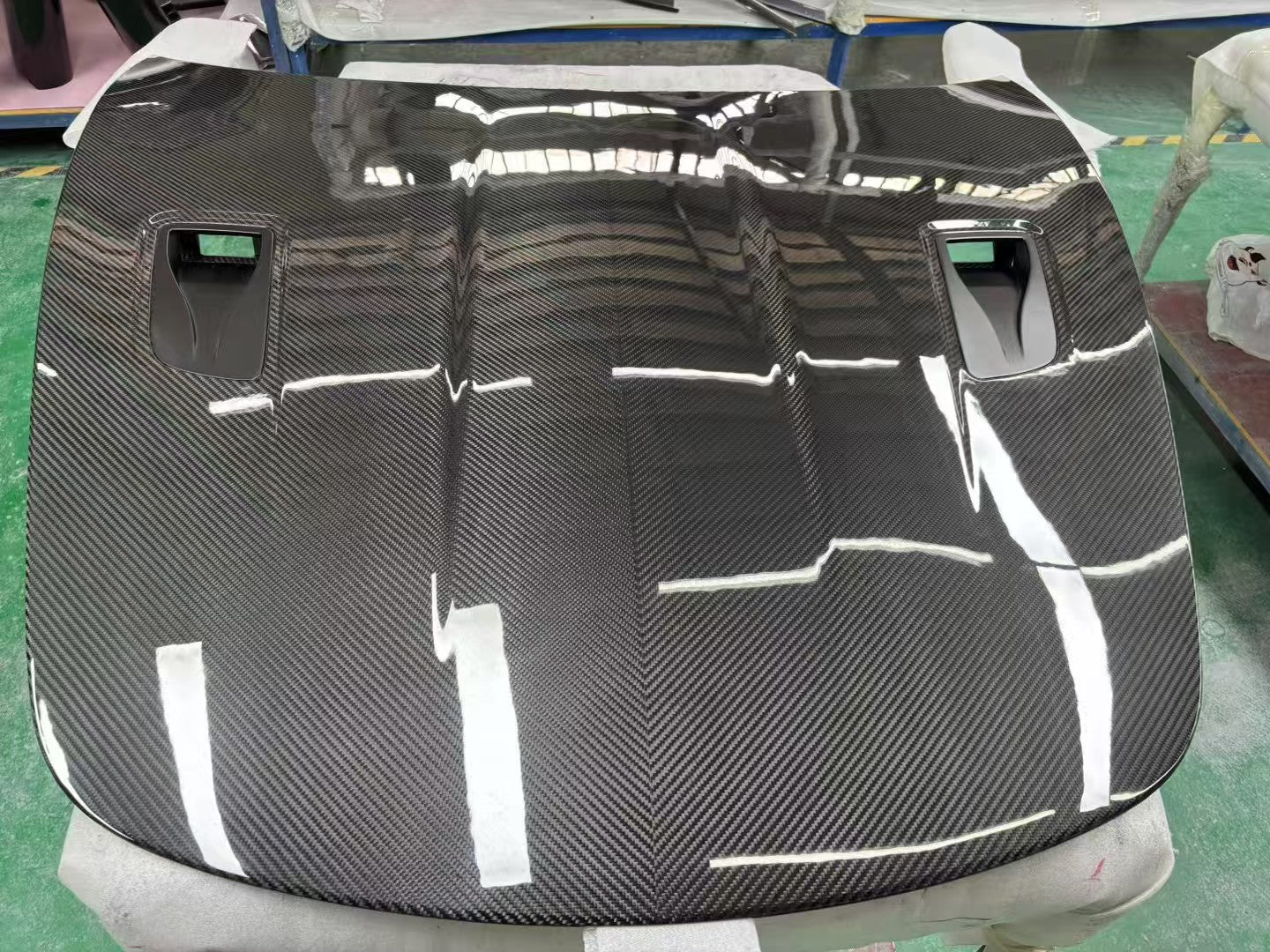 Porsche 718 / 981 / 991.1 / 991.2 Dry - Carbon (Prepreg) GT4 RS Style Bonnet Aftermarket Carbon Fiber Part / Bodykit - Robot Bodykits