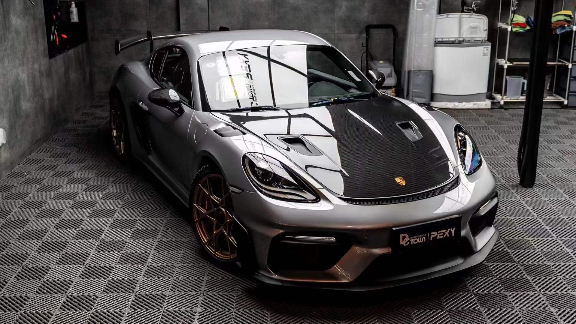 Porsche 718 / 981 / 991.1 / 991.2 Dry - Carbon (Prepreg) GT4 RS Style Bonnet Aftermarket Carbon Fiber Part / Bodykit - Robot Bodykits