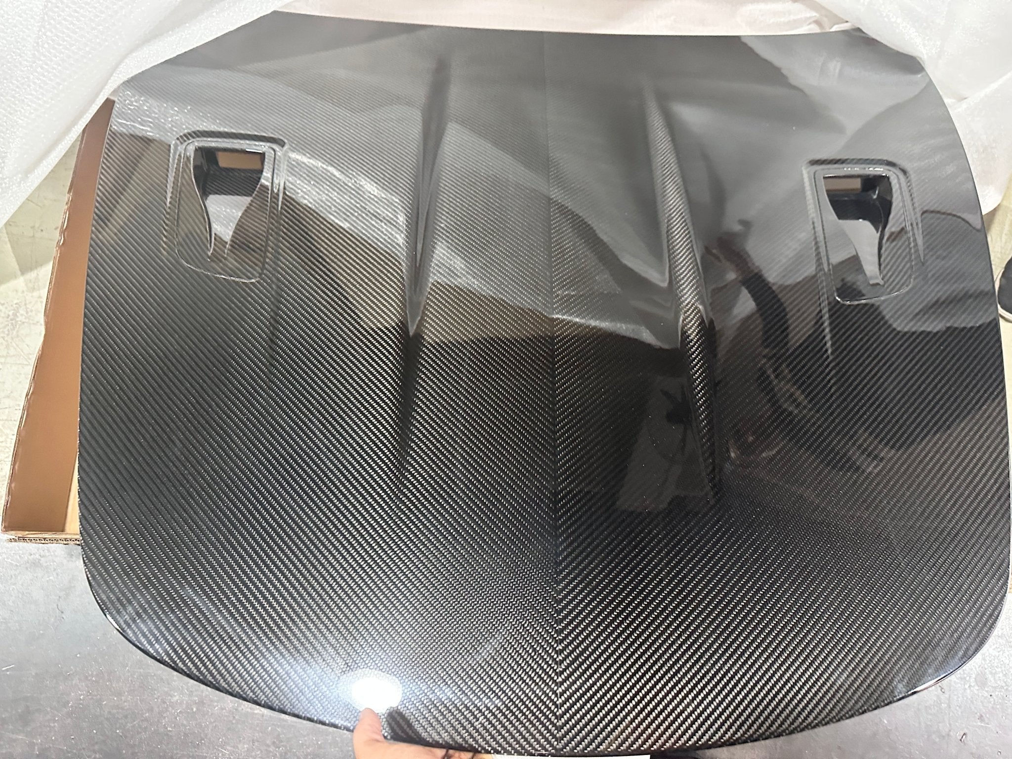 Porsche 718 / 981 / 991.1 / 991.2 Dry - Carbon (Prepreg) GT4 RS Style Bonnet Aftermarket Carbon Fiber Part / Bodykit - Robot Bodykits