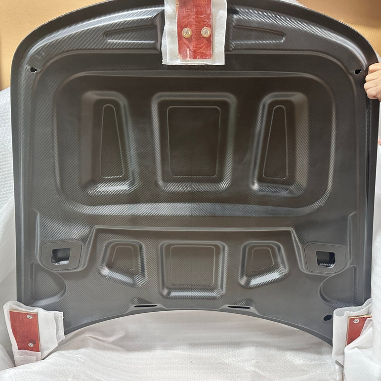 Porsche 718 / 981 / 991.1 / 991.2 Dry - Carbon (Prepreg) GT4 RS Style Bonnet Aftermarket Carbon Fiber Part / Bodykit - Robot Bodykits