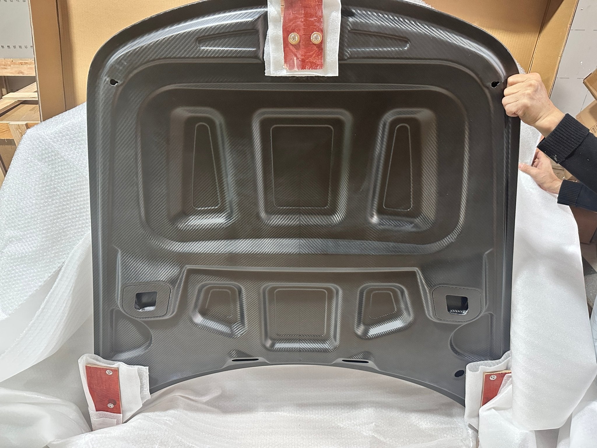 Porsche 718 / 981 / 991.1 / 991.2 Dry - Carbon (Prepreg) GT4 RS Style Bonnet Aftermarket Carbon Fiber Part / Bodykit - Robot Bodykits