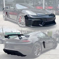 Porsche 718 Cayman GT4 Conversion Kit Aftermarket Carbon Fiber Part / Bodykit - Robot Bodykits