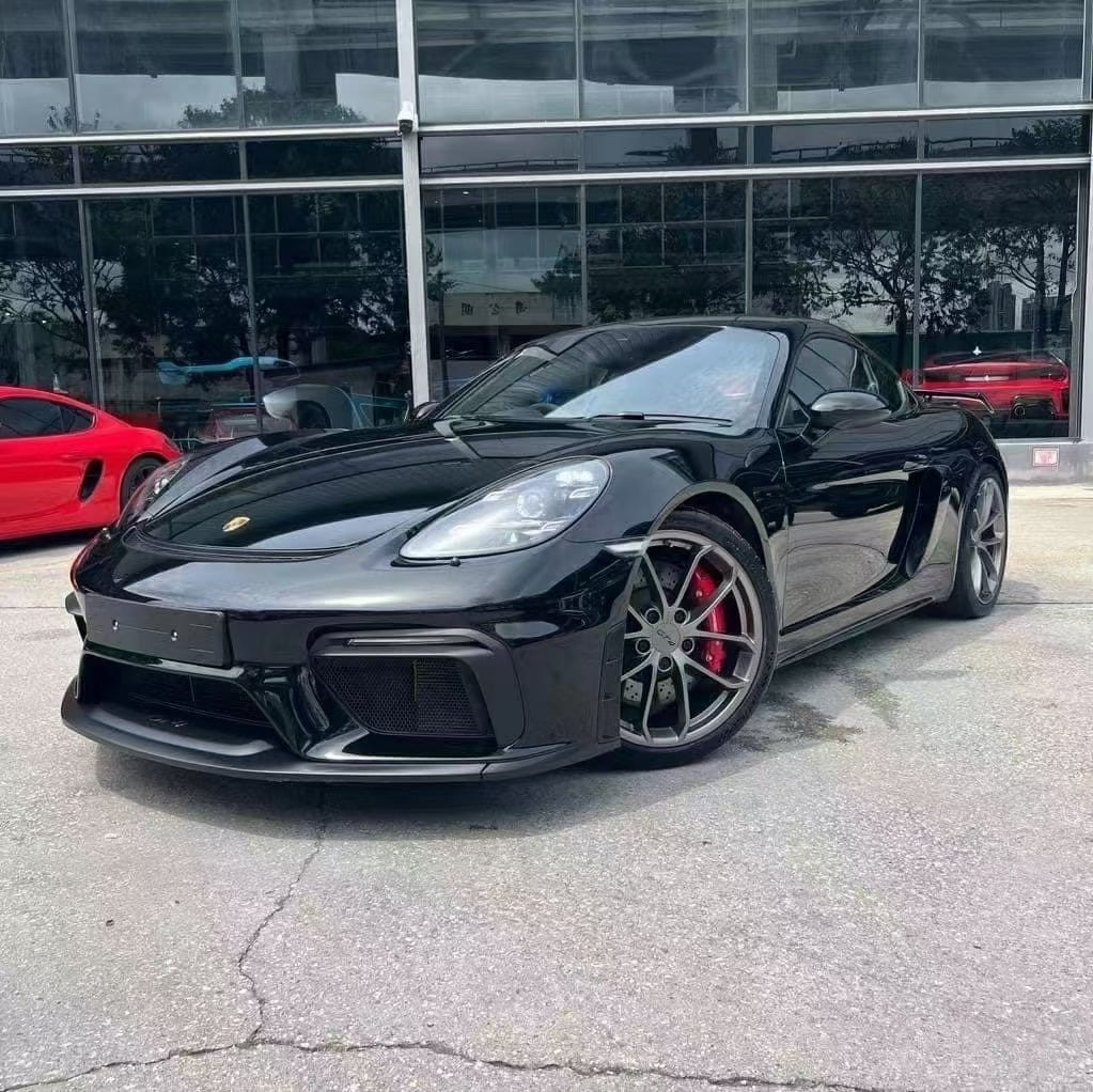 Porsche 718 Cayman GT4 Conversion Kit Aftermarket Carbon Fiber Part / Bodykit - Robot Bodykits