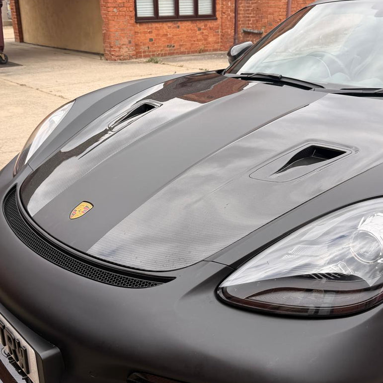 Porsche 718 Cayman GT4 RS Conversion Kit Aftermarket Carbon Fiber Part / Bodykit - Robot Bodykits