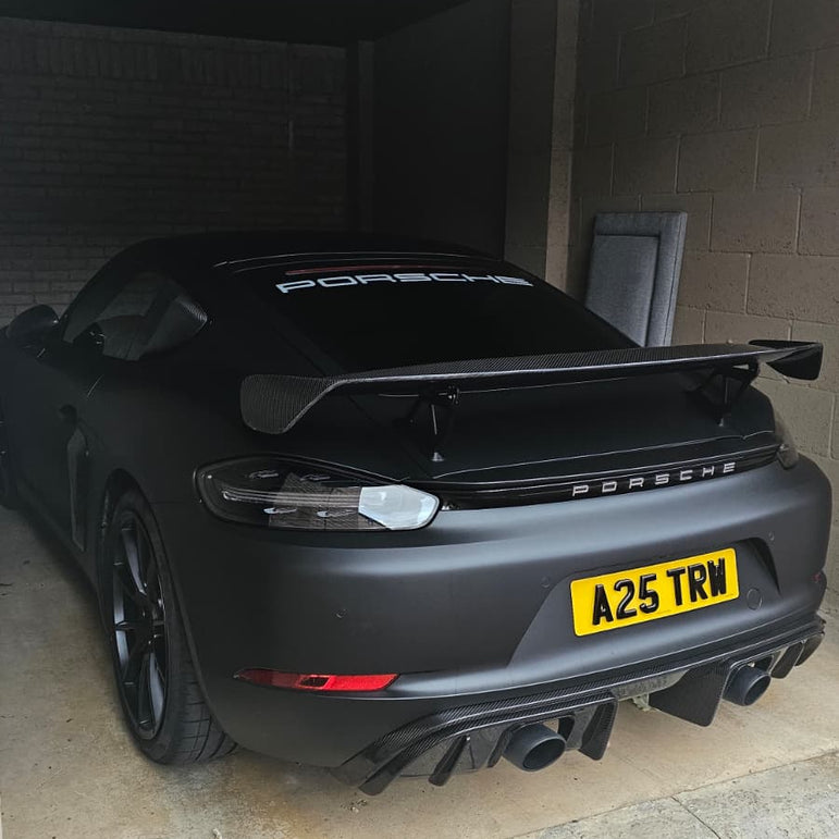 Porsche 718 Cayman GT4 RS Conversion Kit Aftermarket Carbon Fiber Part / Bodykit - Robot Bodykits
