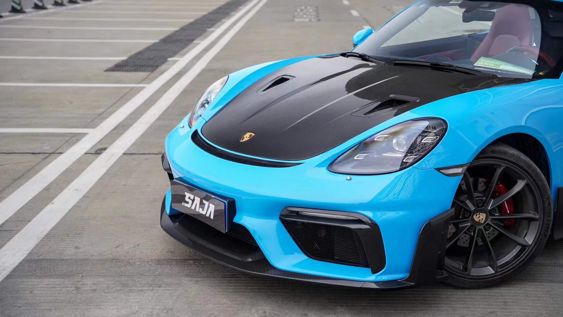 Porsche 718 Cayman GT4 RS Conversion Kit Aftermarket Carbon Fiber Part / Bodykit - Robot Bodykits