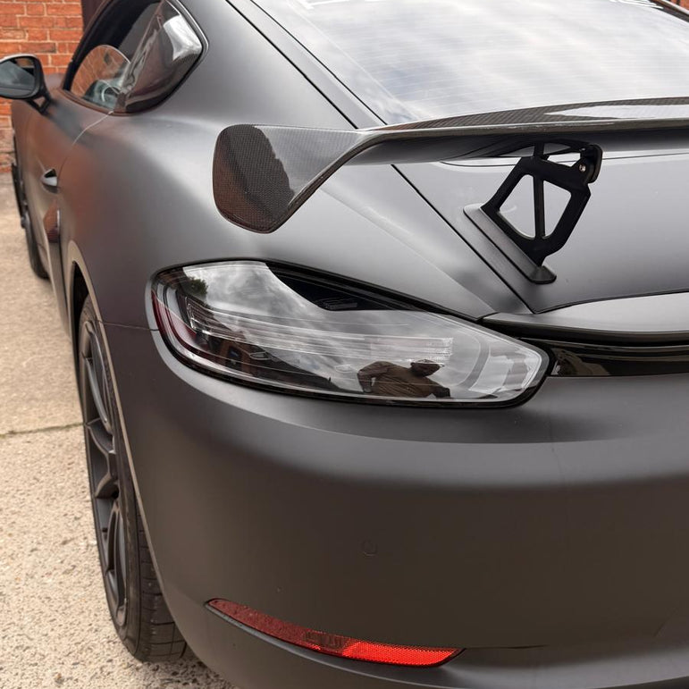 Porsche 718 Cayman GT4 RS Conversion Kit Aftermarket Carbon Fiber Part / Bodykit - Robot Bodykits