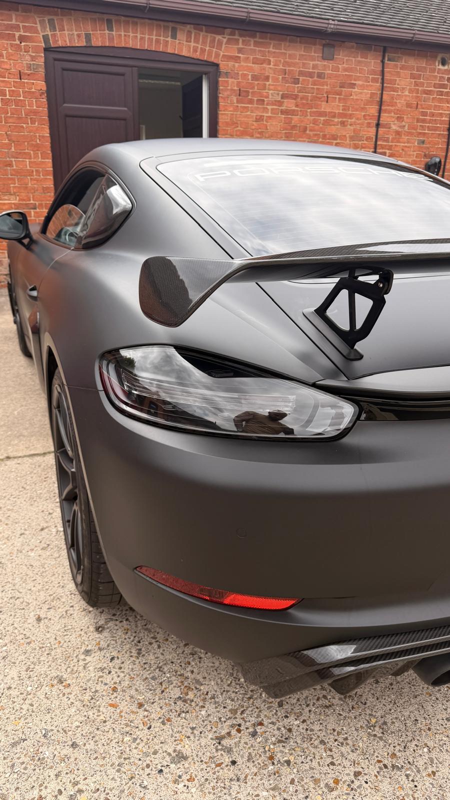 Porsche 718 Cayman GT4 RS Conversion Kit Aftermarket Carbon Fiber Part / Bodykit - Robot Bodykits