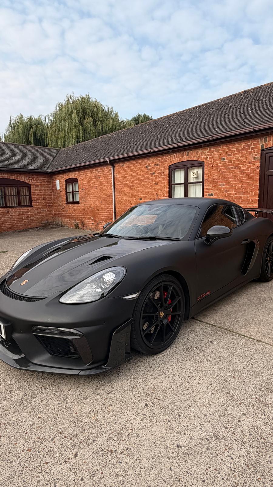 Porsche 718 Cayman GT4 RS Conversion Kit Aftermarket Carbon Fiber Part / Bodykit - Robot Bodykits