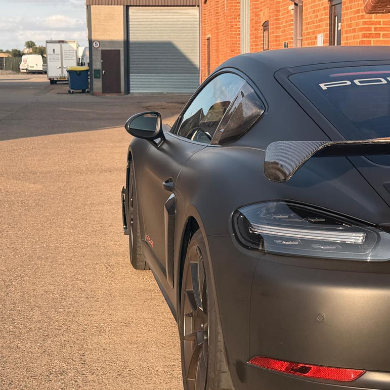 Porsche 718 Cayman GT4 RS Conversion Kit Aftermarket Carbon Fiber Part / Bodykit - Robot Bodykits