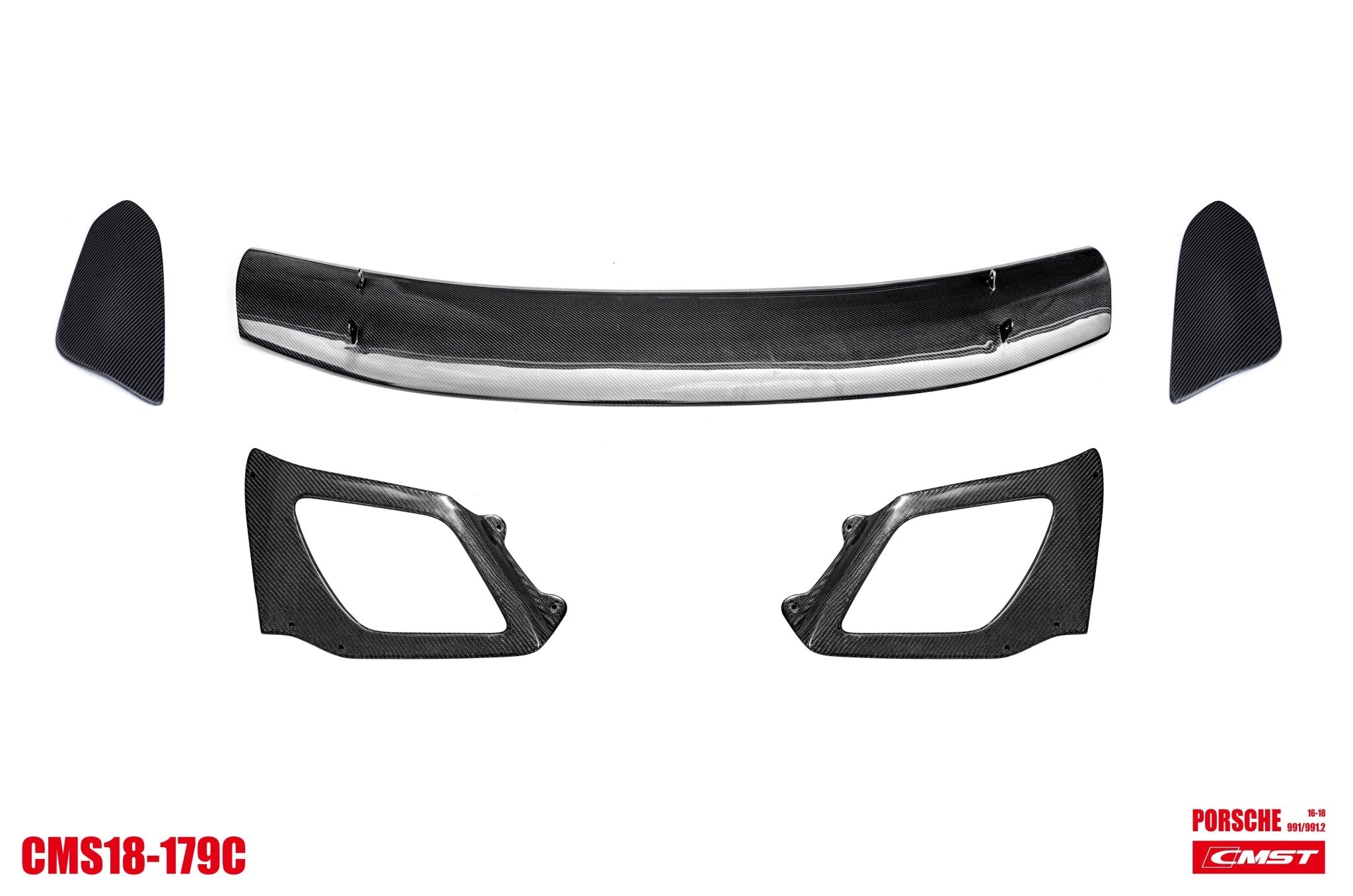 Porsche 911 (991) GT3 Conversion Body Kit 2012–2019 – CMST Dry Carbon / FRP Aero Package Aftermarket Carbon Fiber Part / Bodykit - Robot Bodykits